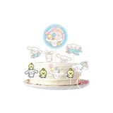 Markasız ucuz Cinnamoroll Doğum Günü Pasta Süsü Seti