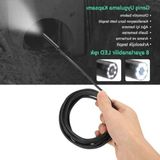 MarkEntegra 10 Metre Sert Kabloya Sahip 1200P Su Geçirmez Yılan Kamera, Ayarlanabilir LED Işık