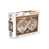 MarkEntegra 17. Yüzyıl Dünya Haritası Temalı 2000 Parça Puzzle