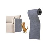MarkEntegra 200 cm x 40 cm Kedi Tırmalama Matı, Kediler Için Çizilmeye Karşı Koruma, Kedi Tırmalama Matı, Kediler Için Tırmalama Matı, Kedi Tırmalama Tahtası, Halı, Kanepe, Mobilya Için (A)