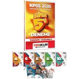 MarkEntegra 2026 Kpss Gygk Ortaöğretim Önlisans Süper 5 Deneme ve 7li Branş Deneme Seti Yediiklim Yayınları - 41 Delft Blue