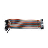 MarkEntegra 40 Adet Erkek-Erkek Jumper Kablo, 20 cm