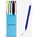 MarkEntegra 5 Renkli Jel Kalem Seti, Beyaz Klipsli Tasarım - 41 Delft Blue