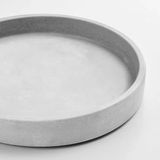 MarkEntegra Açık Gri Saksı Altlığı, 15 cm Çapında Pratik Kullanım