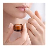 MarkEntegra Afracam Mini Amber Cam Kavanoz, 10 ml Hacimli, Sızdırmaz Kapaklı, Krem ve Kozmetik Saklama Kutusu, Lip Balm 6 Adet