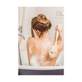MarkEntegra Banyo Peeling Duş Lifi Vücut Fırçası Sırt Kesesi Kuru Fırçalama At Kılı Selülit Giderici Ahşap 1450