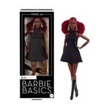 MarkEntegra Barbıe Basıcs™ Bebek Barbie Basics Koleksiyona Uygun Bebek, Siyah Elbisesi ve Botlarıyla Kızıl Kıvırcık Saçlı Model 03 JBH75