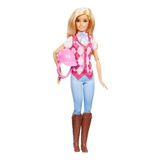 MarkEntegra Barbie Gizemleri, Büyük At Kovalamacası Dizisinden Barbie 'malibu' Bebek ve Aksesuarlar, Çıkarılabilir Binici Kıyafeti ve Kaskıyla Bebek, HXJ38