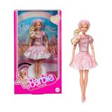 MarkEntegra Barbie Margot Robbie'nin Barbie'yi Canlandırdığı Filmden, Pembe Bluz ile Tütü Etek Giyen ve Uyumlu Mücevherler Takan Saçları Yapılı, Koleksiyona Uygun Bebek, JBJ53