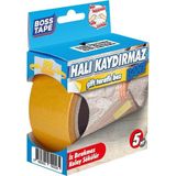 MarkEntegra Boss Tape Halı Yapıştırıcı Bant, Kaymaz Halı Bandı, 5 Metre Uzunluk x 50 mm Genişlik, Sarı