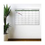 MarkEntegra Buffer® Manyetik Yapışkanlı Bir Aylık Program Planlayıcı Akıllı Statik Duvar Takvimi 85X56 cm - 41 Delft Blue