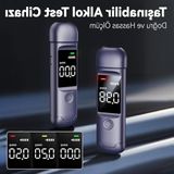 MarkEntegra Dijital LCD Ekranlı Taşınabilir Alkolmetre, Sesli ve Işıklı Uyarı Sistemi