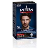 MarkEntegra Erkekler Için Hızlı Etkili Saç Boyası - Kahve Siyah, 80 ml