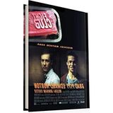 MarkEntegra Film Afişleri Fight Club Sert Kapak 14X20 Çizgili 96 Sayfa Not Defteri - 41 Delft Blue