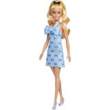 MarkEntegra Fiyonklu Mavi Elbise ile Barbie Bebek