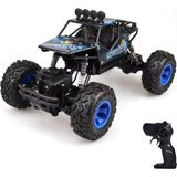 MarkEntegra Giffy / 1:16 Ölçek 4x4 Uzaktan Kumandalı Rock Crawler Off Road Aracı 4 Çeker Şarjlı 20 Dk Kullanım Kırmızı ve Mavi Oyuncak Off Road Araba (Mavi)