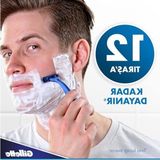 MarkEntegra Gillette Blue3 Plus Comfort Tıraş Bıçağı 12'li