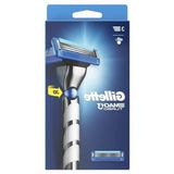 MarkEntegra Gillette Mach3 Turbo 3D Erkek Tıraş Makinesi + 2 Bıçak, 1 Adet