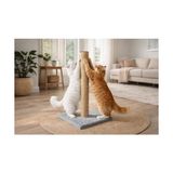 MarkEntegra Gobypet Sisal Kedi Tırmalama Tahtası 50 Cm, Stabil Tabanlı Kedi Tırmalama Direği, Kaymaz Tasarım, Dayanıklı Stand, Mobilya ve Koltuk Koruyucu