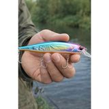 MarkEntegra Jerkbait 120SP Askıda Kalan Suni Yem 12 cm 18.2 Gram, Levrek ve Lüfer Avcısı At Çek Sahte Balık, Uzak Atış Sistemli Tunen Bilyeli