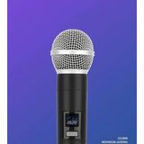 MarkEntegra Kablosuz Karaoke Mikrofonu 6.35MM Amfi Hoparlör Için 600 Hz Ila 800 Khz Çok Amaçlı Tak ve Çalıştır Kablosuz Mikrofon Dış Mekan Için WN05 (TEKLI-WN05)