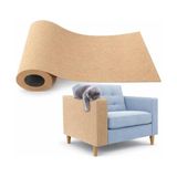 MarkEntegra Kedi Tırmalama Matı Yapışkanlı - Keçe Tırmalama Pedi 100X30 cm - Duvar Koltuk Zemin Koruyucu - Tırnak Bakım Ürünü - Kaymaz Dayanıklı Uzun Ömürlü Evcil Hayvan Aksesuarı (Bej)