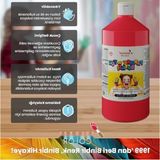 MarkEntegra Kırmızı Parmak Boyası, 1000 gr