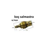 MarkEntegra Koç Salmastra Aç Kapa Musluk Içi Salmastıra Sarı Dişli Aç Kapa Model