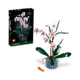 MarkEntegra LEGO Botanicals Orkide 10311 | Yetişkinler Için Saksı ve 5 Yaprak Içeren Dekoratif Yapay Bitki Modeli Yapım Seti, Sevgililer Günü Hediyesi (608 Parça)