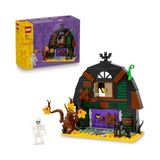 MarkEntegra LEGO Cadılar Bayramı Ahırı Çocuklar Için Iskelet Minifigürlü Yapım Oyuncağı, 8 Yaş ve Üzeri Erkek ve Kız Çocuklar Için Hediye 40721