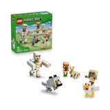 MarkEntegra LEGO Minecraft Tavuk Jokey Çöl Saldırısı 21592-9 Yaş ve Üzeri Çocuklar Için Yavru Zombi Kurusu, Tavşan, Bebek Köylü ve Yavru Kurt Dahil 6 Figür Içeren Oyuncak Yapım Seti, Hediye Fikri (428 Parça)