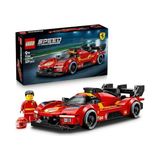 MarkEntegra LEGO Speed Champions Ferrari 499P 77261-9 Yaş ve Üzeri Çocuklar Için Lastiklerde Michelin Baskısı Gibi Gerçekçi Detaylar Içeren Yaratıcı Oyuncak Yapım Seti, Çocuklar Için Hediye Fikri (329 Parça)