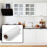 MarkEntegra Mat Beyaz Mobilya ve Dolap Kaplama Folyosu 68 cm x 2 Metre - 41 Delft Blue