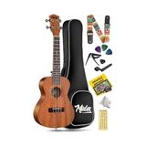 MarkEntegra Midex TN-26M Set Maun Tenör Ukulele (Softcase Capo Metod Nota Sticker Askı Pena)