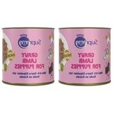 MarkEntegra Mini Irk Yavru Köpekler Için Soslu ve Kuzulu Konserve Mama 200 gr (2 Paket)