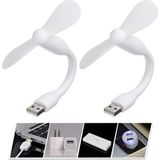 MarkEntegra Mini USB Vantilatör, Esnek Mini Fan, El Vantilatörü, Pc, Powerbank, USB Cihazları Ile Kullanılabilir, Sessiz Taşınabilir USB Mini Soğutma Fanı Soğutucu, Seyahat Fanı (2 Adet)