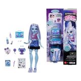 MarkEntegra Monster High Kendini Korkutma Sırları Abbey Bominable Bebek ve Aksesuar Seti 13 Gerçekçi Sürprizler Kına, Boyama ve Tığ El Sanatları