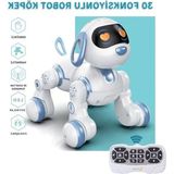 MarkEntegra Oyuncak 30 Fonksiyonlu Uzaktan Kumandalı Şarjlı Sesli Işıklı Dokunma Algılama Programlama Robot Kedi ve Köpek (Köpek)