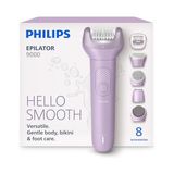 MarkEntegra Philips Epilatör Serisi 9000, Kablosuz, Islak ve Kuru Kullanım, Proguide, LED Işık, 32 Cımbız, BRE728/05