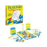 MarkEntegra Pictionary Kutu Oyunu Çocuklar, Yetişkinler, Aileler ve Oyun Geceleri Için 2 Takımla Oynanan, Türkçe Kelime Kartları, Silinebilir Kalemler, Tahtalar ve Kum Saati, JKR18