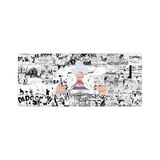MarkEntegra Porge Gaming Mouse Pad 70X30, 90X40 Mouse Pad Xxl Büyük Dikişli Oyuncu Mouse Pad Speed Mousepad (One Piece Luffy, 80X30 Cm) - Ahşap