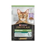 MarkEntegra Pro Plan Sterilised Kısırlaştırılmış Kediler Için Hindili Yaş 85 Gram