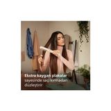 MarkEntegra Saç Düzleştirici, Beyaz Seramik ve Hızlı Isınma Özelliği