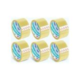 MarkEntegra Şeffaf Koltuk Bandı, 45 mm Genişlik, 40 mt Uzunluk, 6 Adet Set