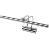 MarkEntegra Sekatech Krom Kasa LED Flüt Aplik | 6W | 3200K Gün Işığı | 35CM | Duvar Tipi Ayna/tablo/resim/banyo Üstü Dekoratif Işık | IP20 Iç Mekan Kullanım