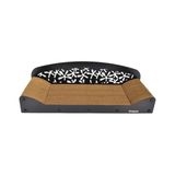 MarkEntegra Sloffy Karton Kedi Tırmalama Koltuğu – Çift Katlı, 4 Yüzey Kullanım, 68X25X20 cm (Siyah)