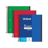 MarkEntegra Spiral Defter 3'lü Paket, 1 Konu, Üniversite Kuralı, Dayanıklı Plastik Kapaklar, Güçlü Bobin, 1 Cep, 8,5 x 11, 100 Yaprak, Mavi, Kırmızı, Yeşil (89801) - 41 Delft Blue