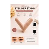 MarkEntegra Suya Dayanıklı Çift Taraflı Eyeliner Damga Kalem Sağ ve Sol Göz Uyumlu-Siyah