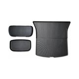 MarkEntegra T Parts Tesla Model Y 2025+ Juniper Aksesuarları - Arka Koltuk Koruyucu, 3D Havuzlu Paspas Veya Bagaj Havuzu Seçenekleri (Model Y 2025+ Juniper 3D Havuzlu Bagaj Havuzu Seti)