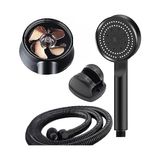 MarkEntegra Turbo Pervaneli 5 Fonksiyonlu Duş Başlığı Duş Hortumu 150 cm ve Mafsal Set